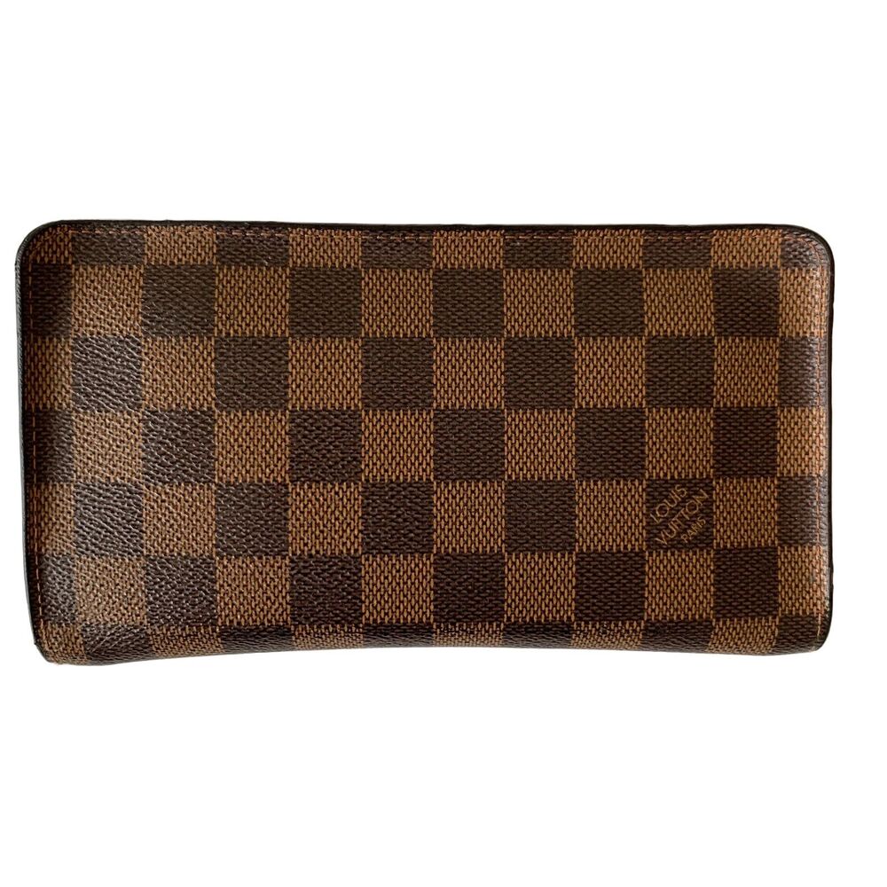 Louis Vuitton damier zippy wallet ca0073 authentic with COA